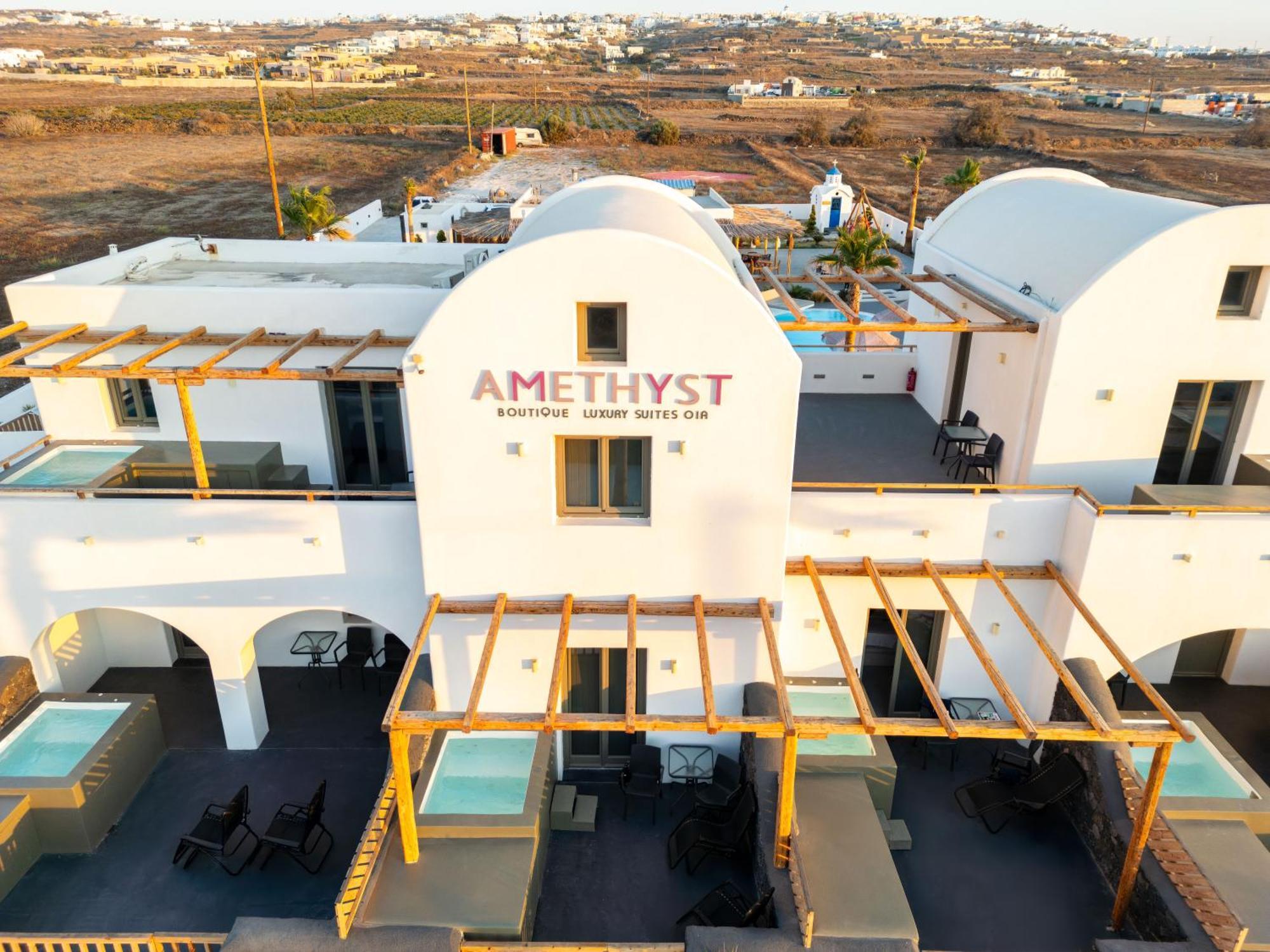 Amethyst Luxury Suites Oia Exterior photo